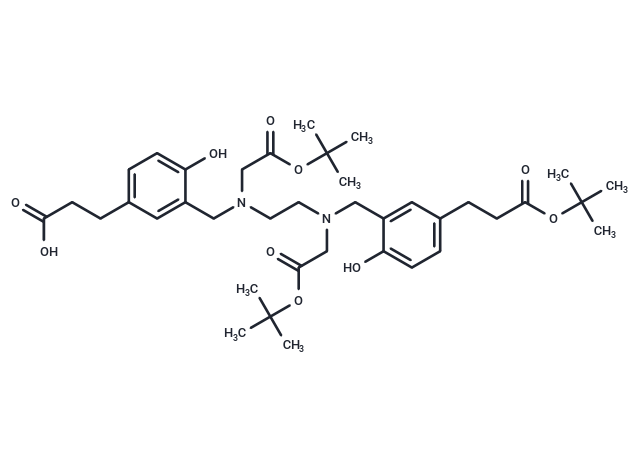 HBED-CC-tris(tert-butyl ester) Chemical Structure