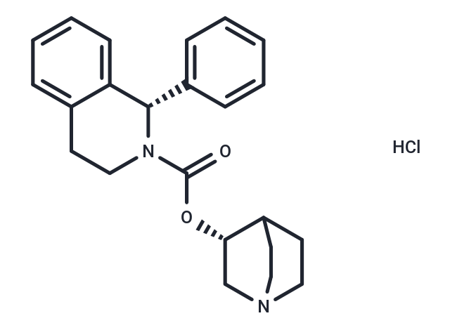Solifenacin hydrochloride Chemical Structure