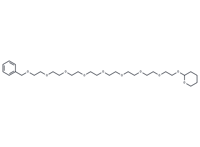 Benzyl-PEG8-THP Chemical Structure