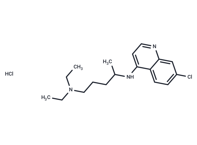 Chloroquine dihydrochloride Chemical Structure
