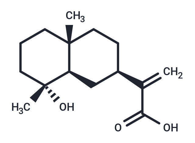 Ilicic acid Chemical Structure