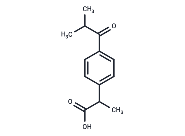 1-Oxo Ibuprofen Chemical Structure