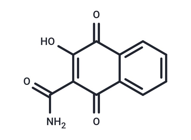 2-Carbamoyl-3-hydroxy-1,4-naphthoquinone Chemical Structure