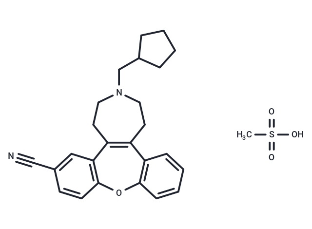 Savoxepin mesylate Chemical Structure