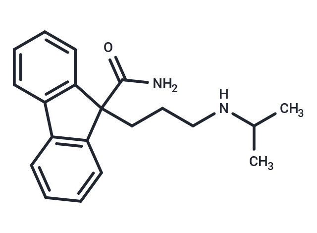 Indecainide Chemical Structure