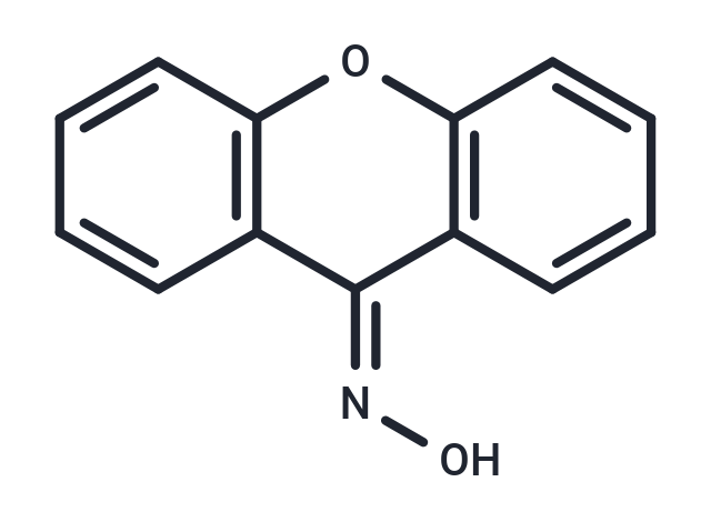 Xanthone oxime Chemical Structure