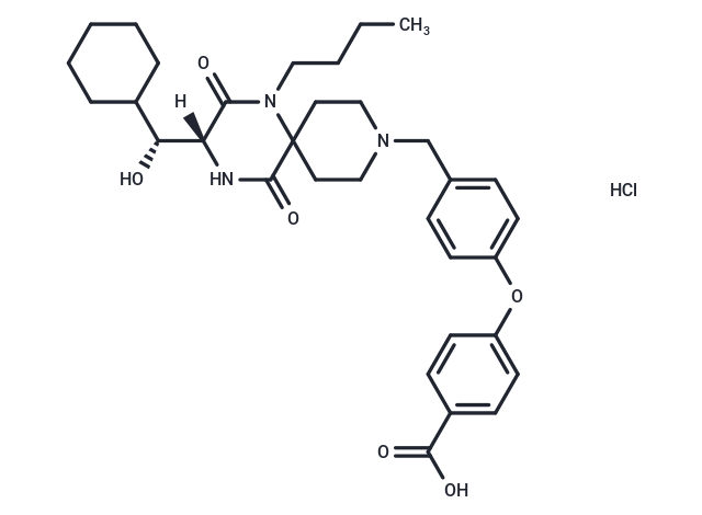 Aplaviroc hydrochloride Chemical Structure