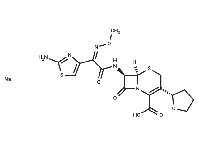 Cefovecin Sodium Chemical Structure