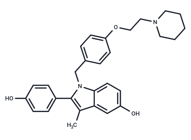Pipendoxifene Chemical Structure