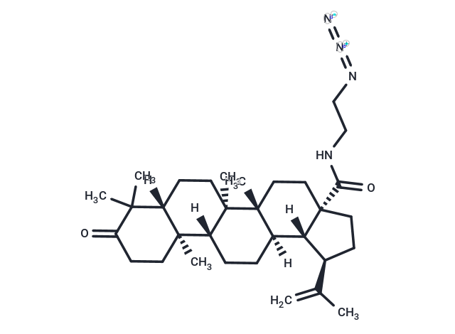 N-(2-Azidoethyl)betulonamide Chemical Structure