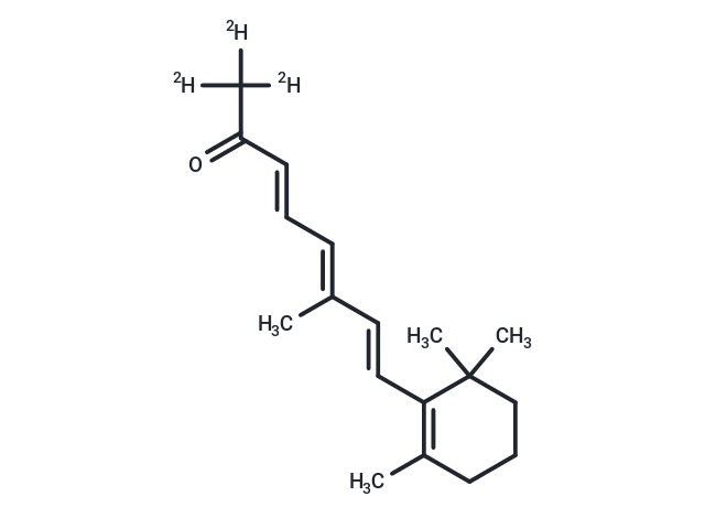 β-Apo-13-carotenone D3 Chemical Structure