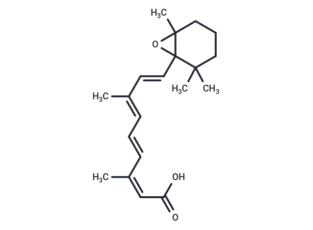 5,6-epoxy-13-cis Retinoic Acid Chemical Structure
