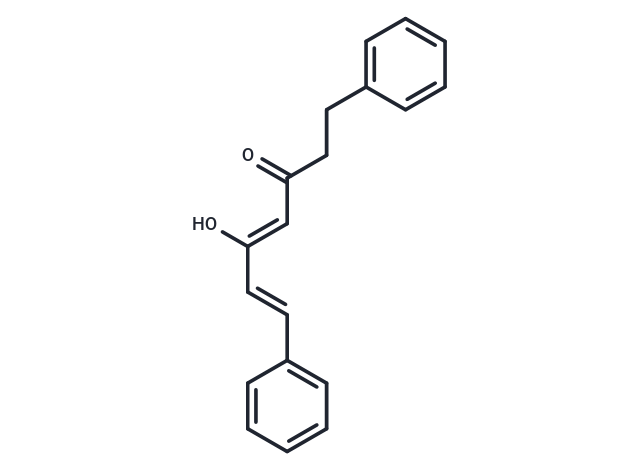 (4Z,6E)-5-Hydroxy-1,7-diphenylhepta-4,6-dien-3-one Chemical Structure