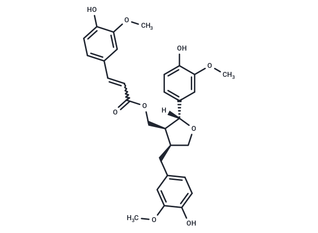 9-O-Feruloyllariciresinol Chemical Structure