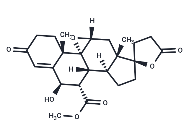 6β-hydroxy Eplerenone Chemical Structure