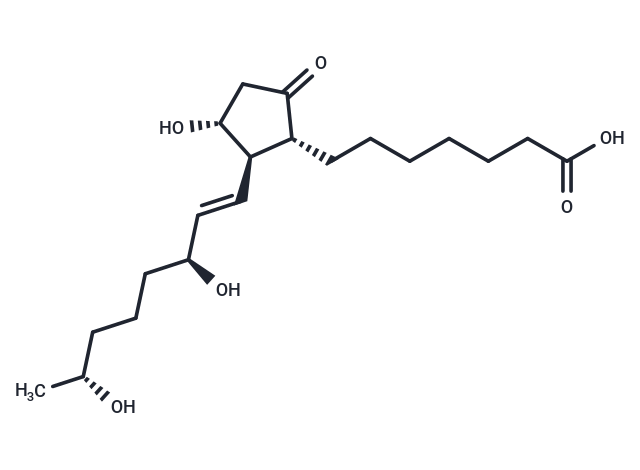 19(R)-hydroxy Prostaglandin E1 Chemical Structure