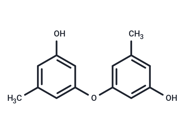 Diorcinol Chemical Structure
