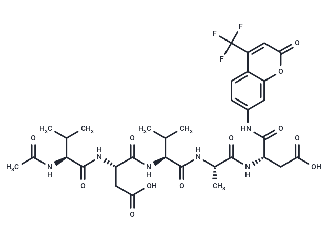 Ac-VDVAD-AFC Chemical Structure