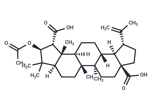 Ceanothic acid acetate Chemical Structure