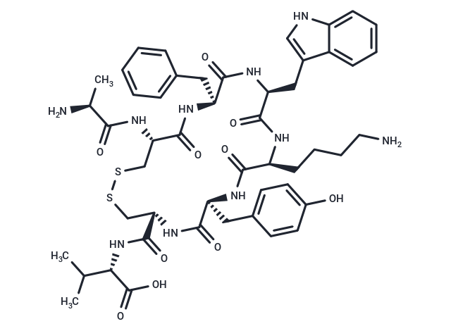 Urotensin II-related peptide Chemical Structure