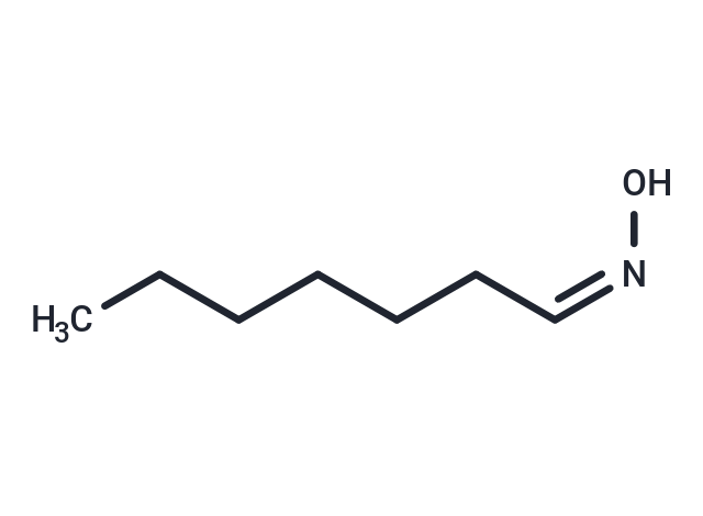 Heptanal oxime Chemical Structure