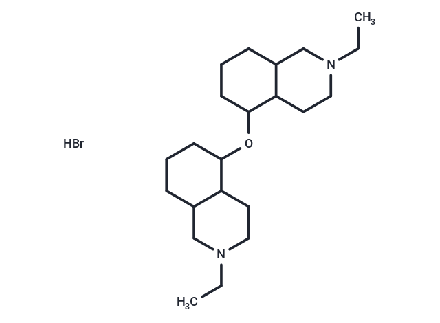 Isoquinoline, 5,5'-oxybis(decahydro-2-ethyl-, dihydrobromide Chemical Structure