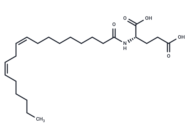 Glutamic acid linoleamide Chemical Structure