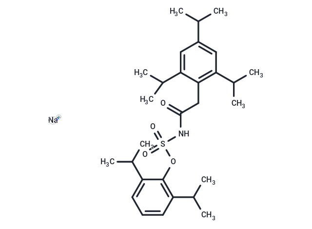 Avasimibe sodium Chemical Structure