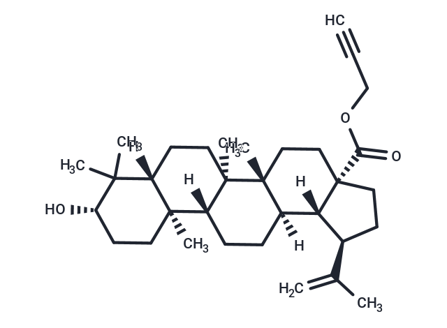 Betulinic Acid propargyl ester Chemical Structure