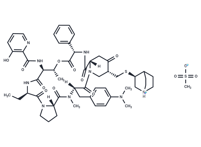 Quinupristin (mesylate) (120138-50-3 free base) Chemical Structure