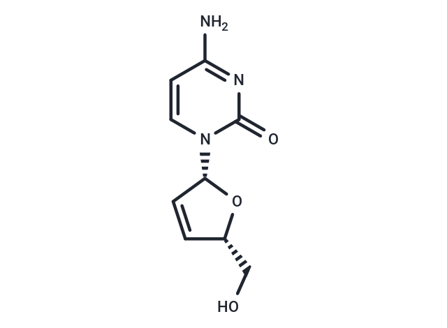 Dideoxycytidinene Chemical Structure