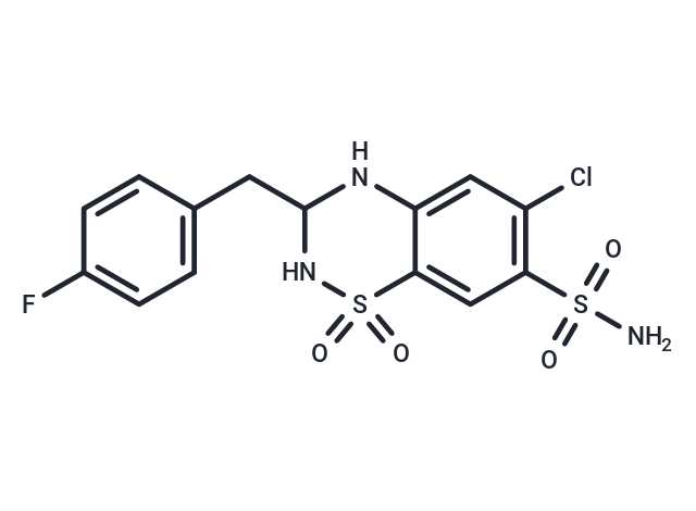 Paraflutizide Chemical Structure