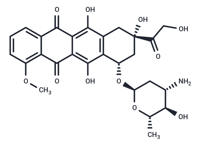 Epirubicin Chemical Structure