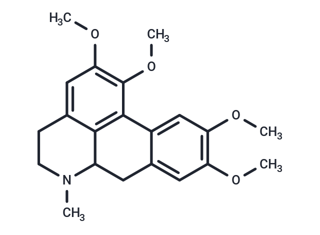 2,3,5,6-Tetramethoxyaporphine Chemical Structure