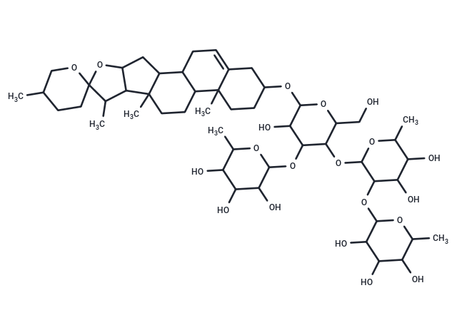 Polyphyllin E Chemical Structure