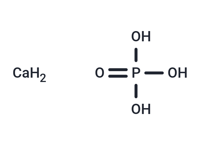 Calcium phosphate, dibasic Chemical Structure