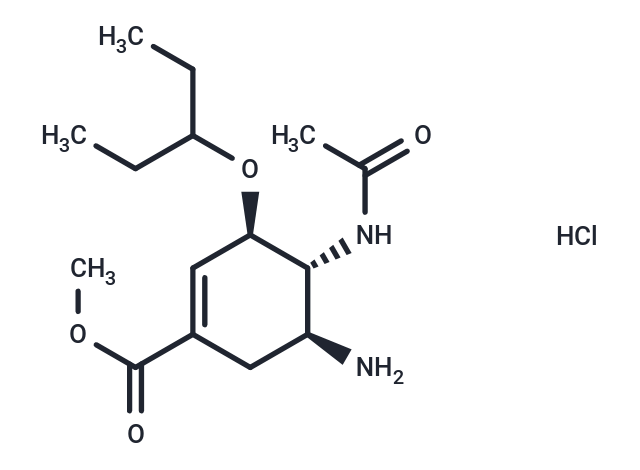 Oseltamivir acid methyl ester hydrochloride Chemical Structure