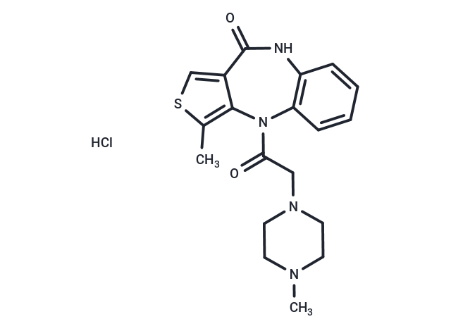 Telenzepine dihydrochloride Chemical Structure