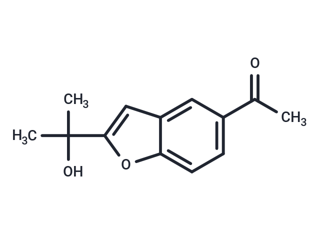5-Acetyl-2-(1-hydroxy-1-methylethyl)benzofuran Chemical Structure