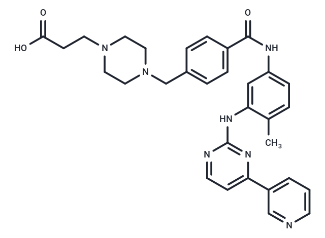 Imatinib Acid Chemical Structure