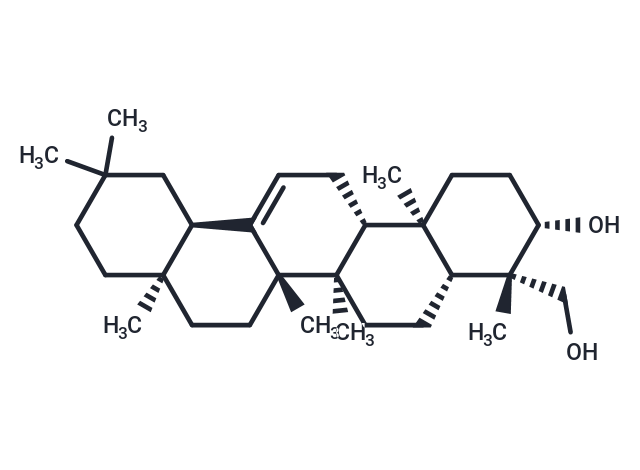 Olean-12-ene-3,24-diol Chemical Structure