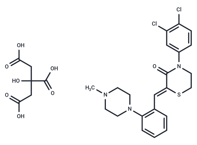 Elzasonan citrate Chemical Structure
