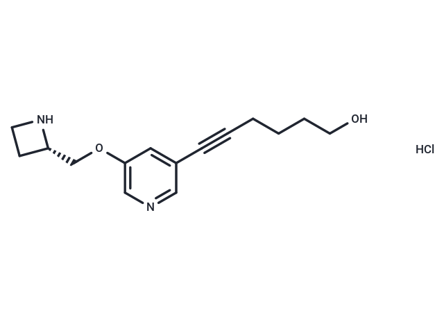 Sazetidine A dihydrochloride Chemical Structure