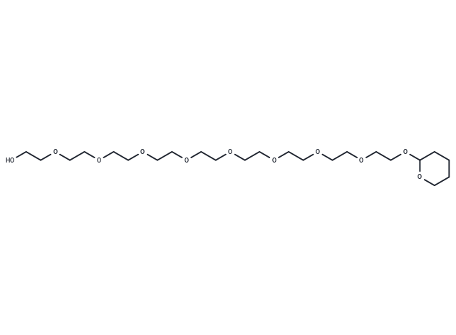 THP-PEG9-OH Chemical Structure