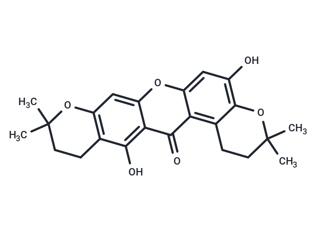 BR-Xanthone A Chemical Structure