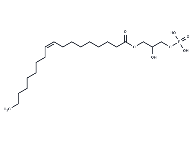 Lysophosphatidic acid Chemical Structure