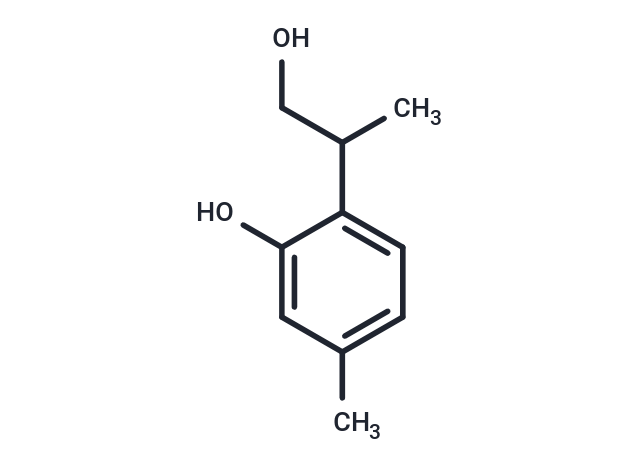 9-Hydroxythymol Chemical Structure