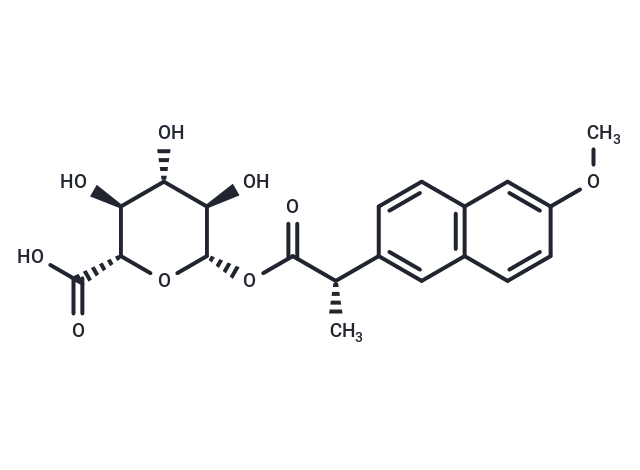 Naproxen glucuronide Chemical Structure
