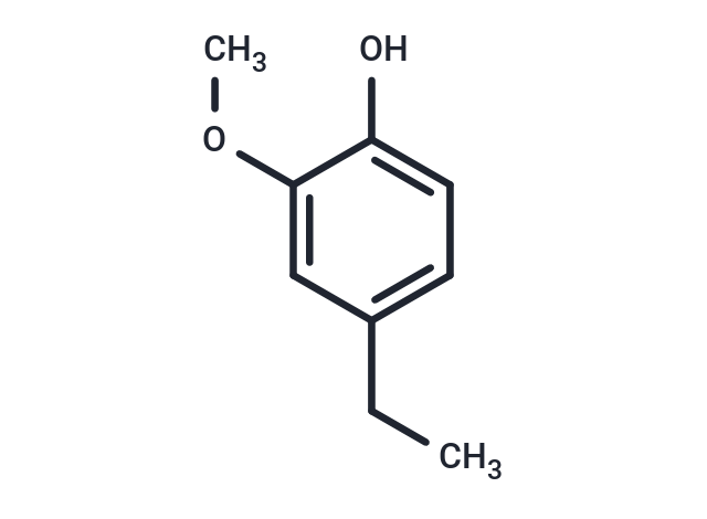 2-Methoxy-4-ethylphenol Chemical Structure