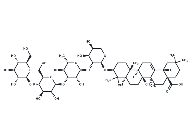 Pulchinenoside E2 Chemical Structure